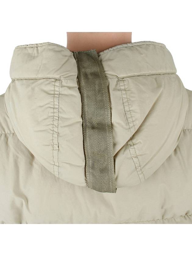 Split Hood Padding Beige - STONE ISLAND - 10