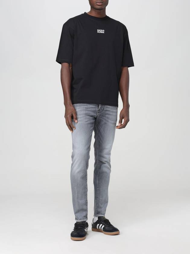 Proper Wash Skater Straight Jeans Grey - DSQUARED2 - BALAAN 3