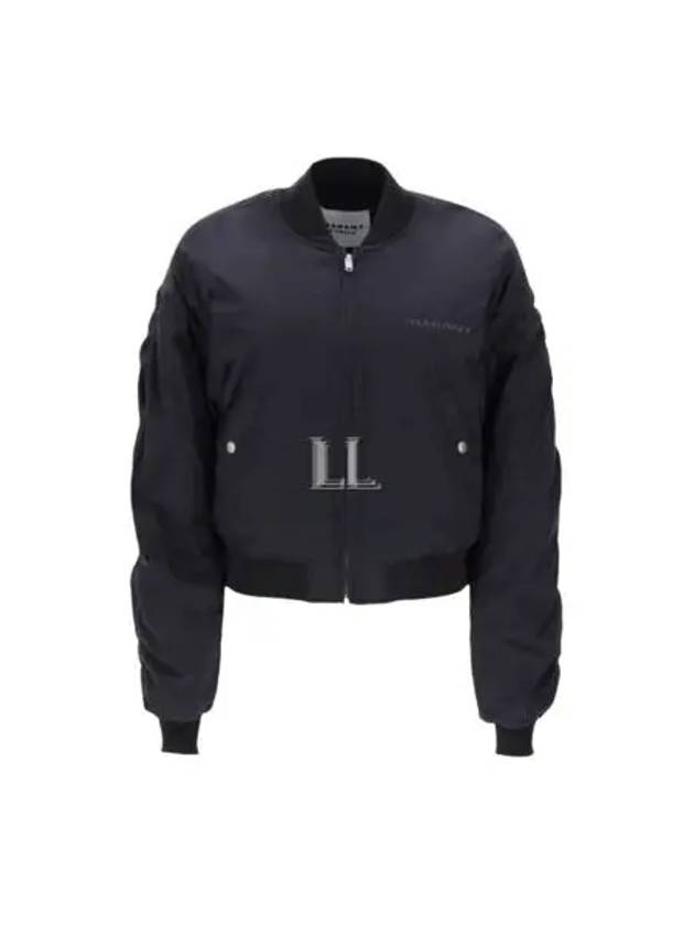 Bessime Bomber Jacket Faded Black - ISABEL MARANT - BALAAN 2