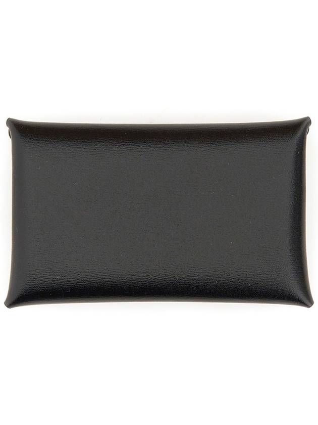 Gold Logo Bifold Card Wallet Black - JIL SANDER - BALAAN 6