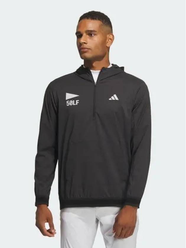 Heat Ready Long Sleeve Woven Anorak Jacket Hoody Men s Golf 9007 693482 - ADIDAS - BALAAN 1