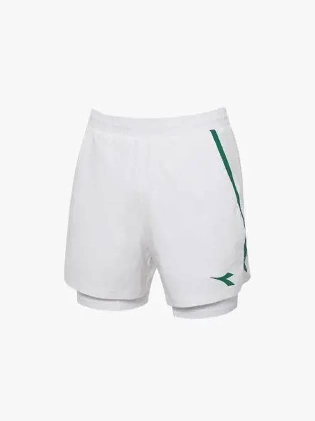 Diadora tennis performance leggings inner shorts white - DIADORA - BALAAN 1