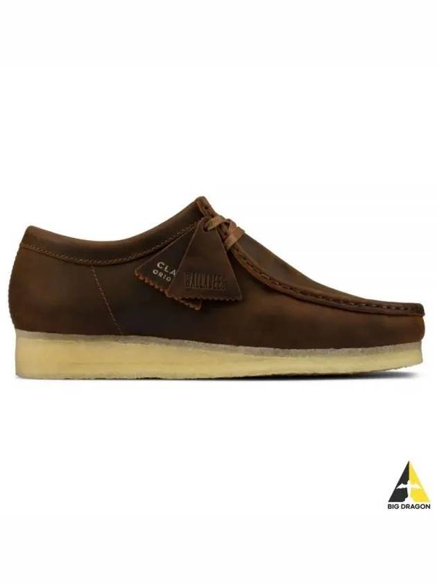 Wallabee Suede Loafers Beeswax - CLARKS - BALAAN 2