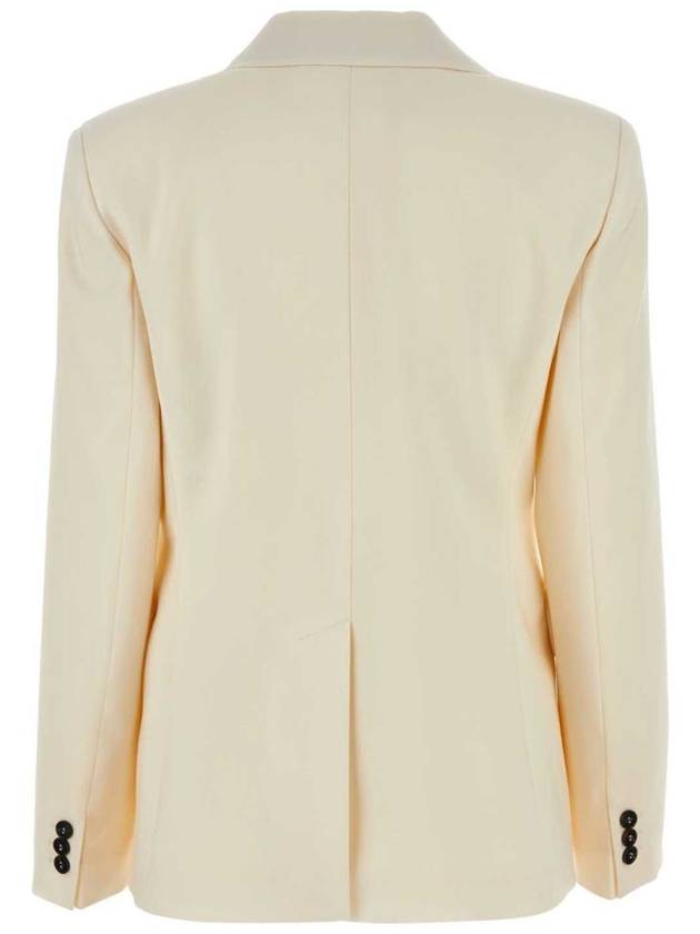 Single Breasted Blazer Jacket Cream - WEEKEND MAX MARA - BALAAN 3