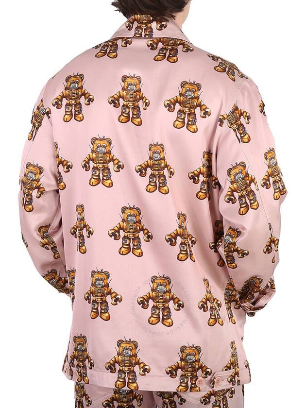 Moschino Pink Robot Bear Jacket, Brand Size 46 (US Size 36) - MOSCHINO - BALAAN 3