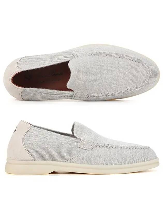 Summer Knit Walk Loafers Grey - LORO PIANA - BALAAN 5