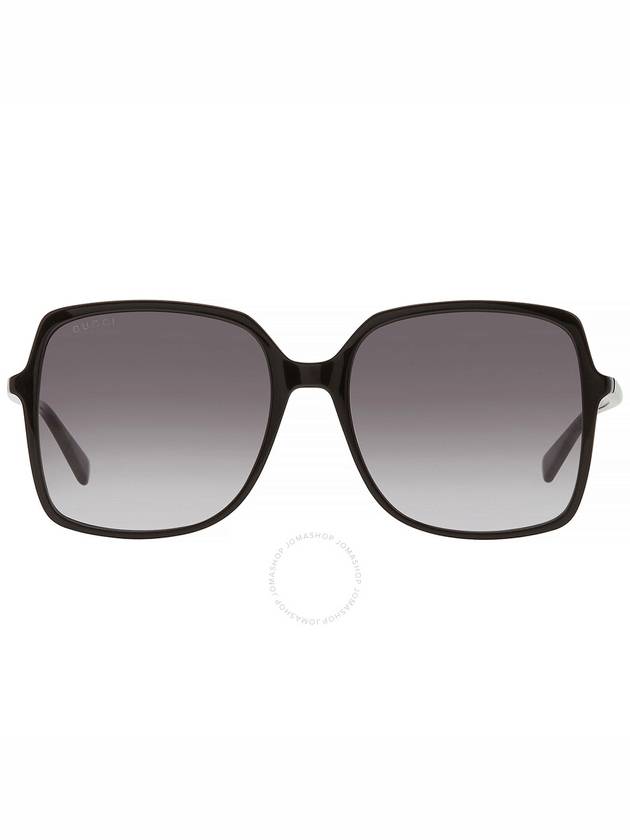 Eyewear Oversized Square Sunglasses Black - GUCCI - BALAAN 2