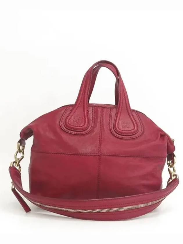 RED 2 WAY BAG - GIVENCHY - BALAAN 2