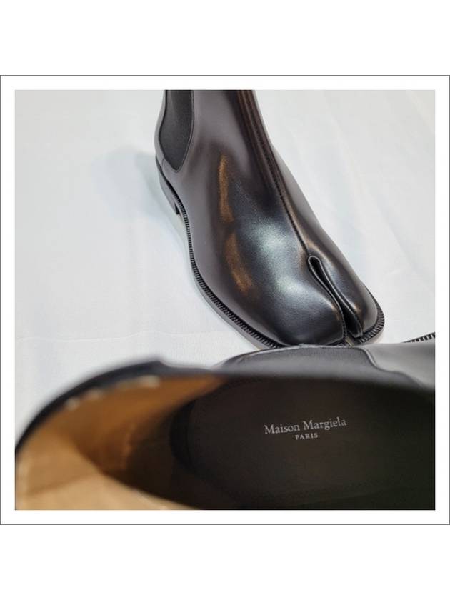 Tabi Chelsea Boots Black - MAISON MARGIELA - BALAAN.