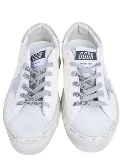 Women's High Star Gold Tab Low Top Sneakers White - GOLDEN GOOSE - BALAAN 2