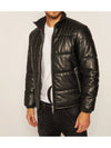 Padded Synthetic Vegan leather Down Jacket - ARMANI EXCHANGE - BALAAN 2