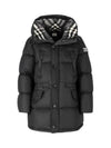 Rockwood check hood down padding black 80916521 - BURBERRY - BALAAN 1