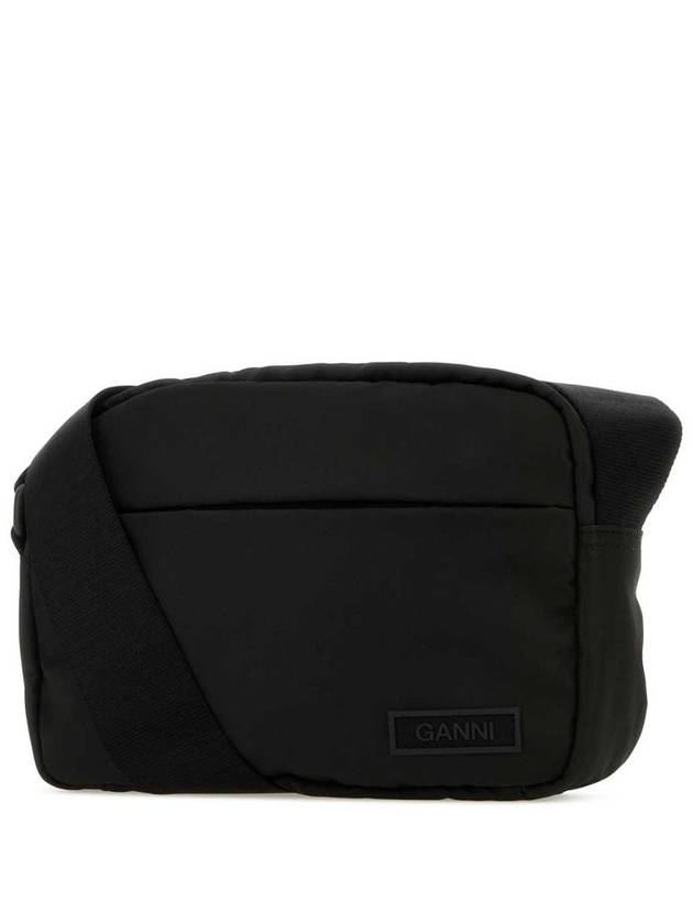 Tech Festival Polyester Cross Bag Black - GANNI - BALAAN 3