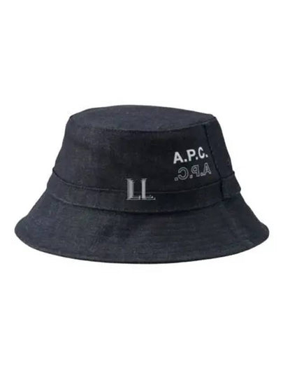 Bob Mark Denim Bucket Hat Indigo - A.P.C. - BALAAN 2