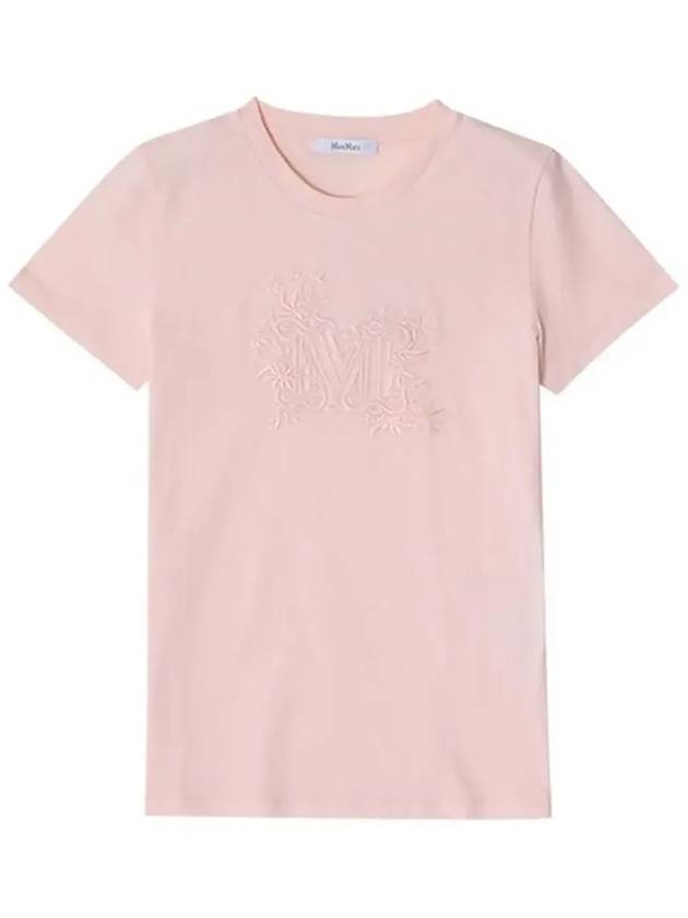 Women's Sacha Short Sleeve T-Shirt Pink - MAX MARA - BALAAN 5