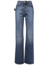 Washed Straight Fit Denim Jeans Blue - BOTTEGA VENETA - BALAAN 2