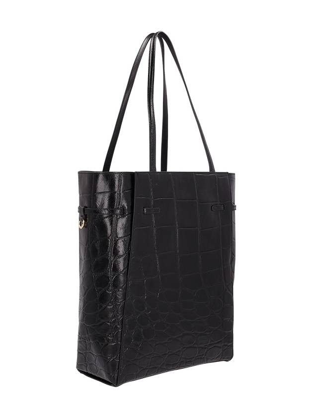 VOYOU MEDIUM CROCODILE LEATHER TOTE BAG - GIVENCHY - BALAAN 2