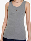 24SS Baby Fox tank top gray women s - MAISON KITSUNE - BALAAN 3