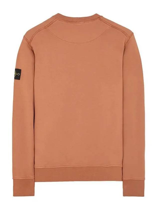 Wappen Patch Garment Dyed Sweatshirt Brown - STONE ISLAND - BALAAN 3