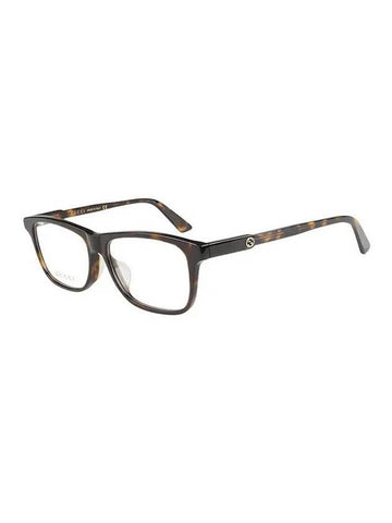 Glasses Frame GG0755OA 002 Square Acetate Women's Glasses - GUCCI - BALAAN.