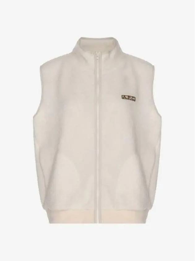 Sequoia Fleece Vest White - A.P.C. - BALAAN 2