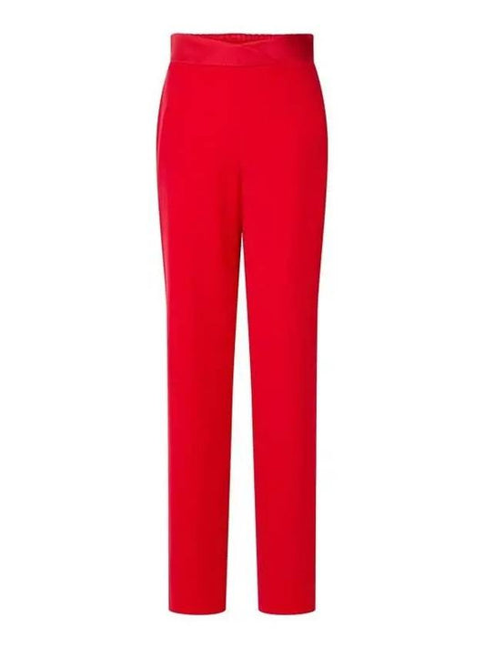 ARMANI 30 9 29 Women s Tulip Waist Banding Pants Red - EMPORIO ARMANI - BALAAN 1