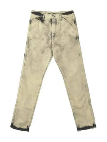 Muir trousers light yellow denim pants jeans - OAMC - BALAAN 1