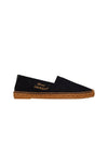 Women's Monogram Espadrilles Black - SAINT LAURENT - BALAAN 4