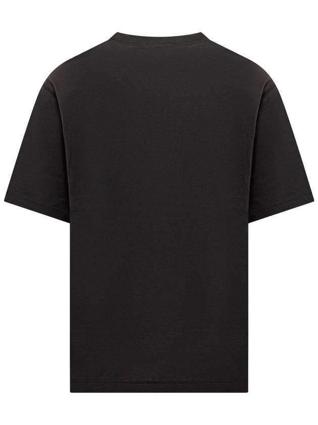 DG logo embroidered cotton t-shirt G8PN9ZG7NYE - DOLCE&GABBANA - BALAAN 3