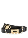 Caro  20MM Smooth Calfskin Belt Black - DIOR - BALAAN 2