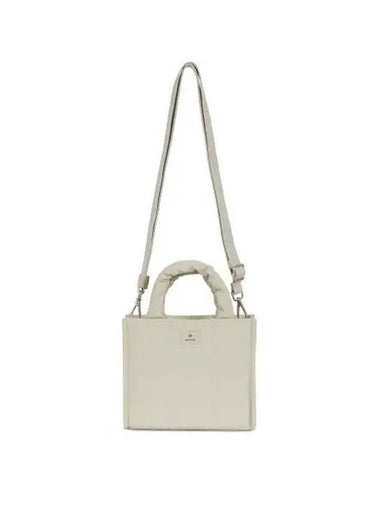 Cample Small Tote Bag Light Beige S24FWCTB18 - SNOW PEAK - BALAAN 1