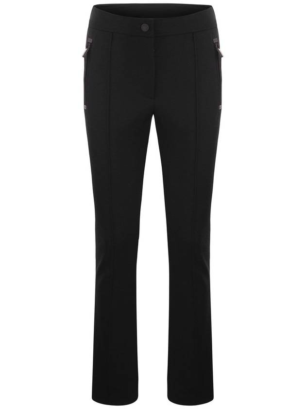 Grenoble Slim Fit Pants Black - MONCLER - BALAAN 2