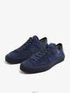 Cambridge Suede Lace-Up Low Top Sneakers Navy - TOM FORD - BALAAN 4