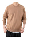 Crew Neck Cashmere Knit Top Brown - MAISON MARGIELA - BALAAN 2