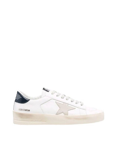 Stardan Black Tab Low Top Sneakers White - GOLDEN GOOSE - BALAAN 1