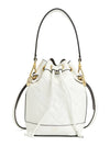 Mon Tresor FF Motif Leather Mini Bag White - FENDI - BALAAN 2