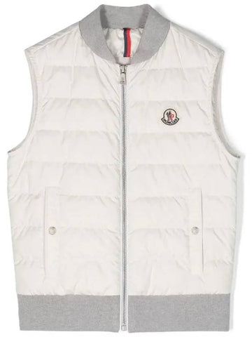 Kids OLU Logo Padded Vest 1A000 59 54A81 034 - MONCLER - BALAAN 1