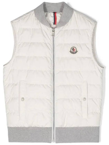 Kids OLU Logo Padded Vest 1A000 59 54A81 034 - MONCLER - BALAAN 1