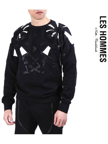 LHA850P LA862 9001 Ammonite Sweatshirt - LES HOMMES - BALAAN 1