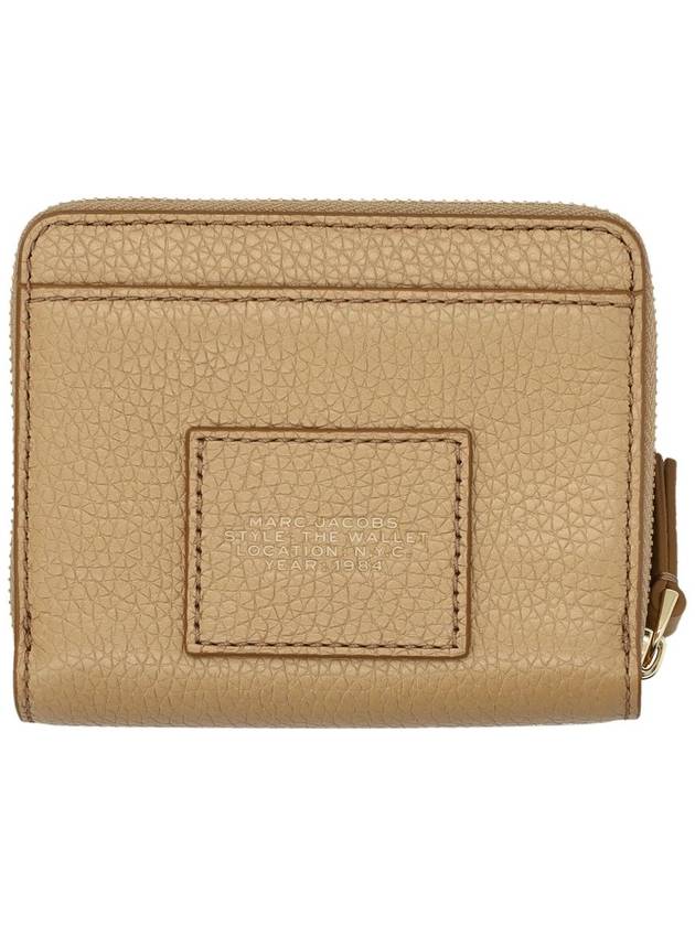 The Leather Mini Compact Half Wallet Camel - MARC JACOBS - BALAAN 3