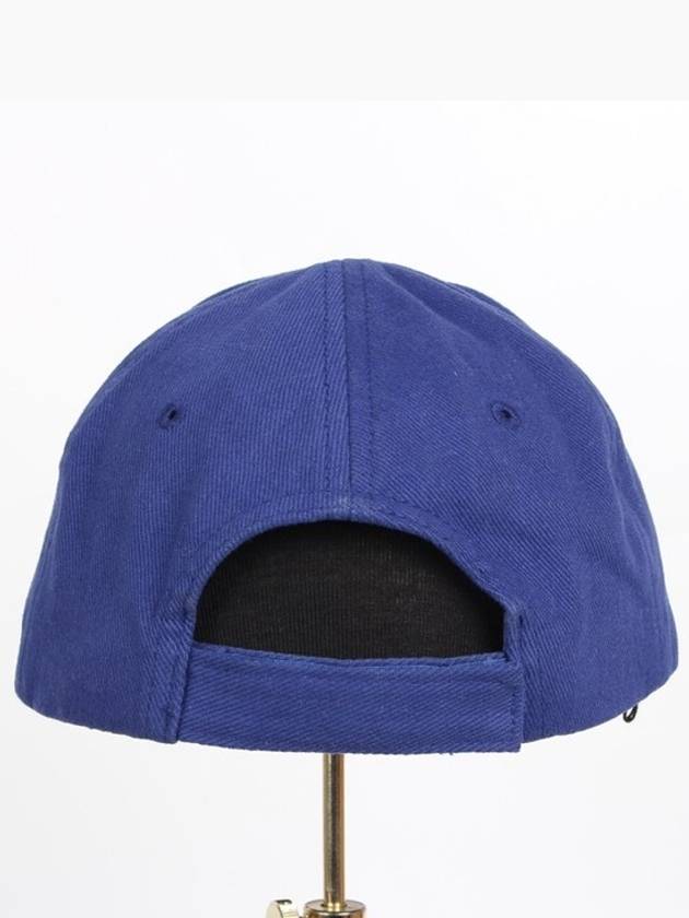 Wave logo ball cap blue L - BALENCIAGA - BALAAN 5