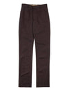 Men's Cotton Straight Pants Coffee - LORO PIANA - BALAAN 9