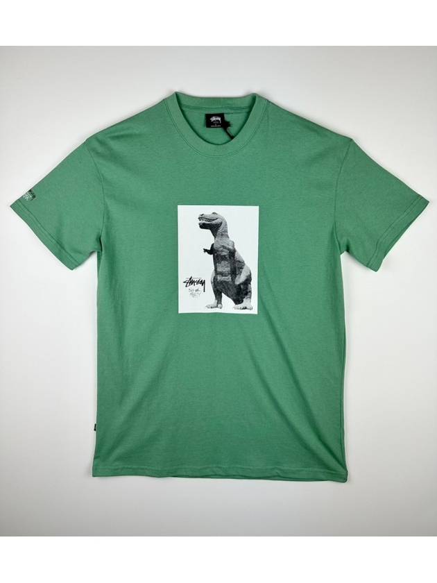 Big Mitty Short Sleeve T-Shirt Tee Green - STUSSY - BALAAN 8