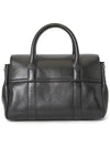 Bayswater Shine Leather Tote Bag Black - MULBERRY - BALAAN 4