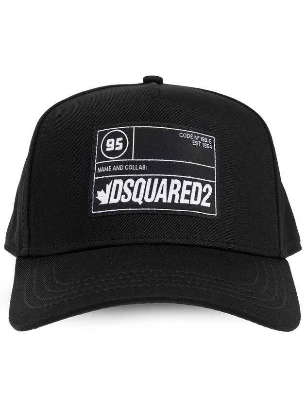 Dsquared2 Baseball Cap, Men's, Black - DSQUARED2 - BALAAN 1