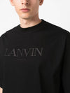 Short Sleeve T Shirt RMTS0026J20810 Black - LANVIN - BALAAN 5