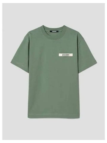 Jacquemus Men s Le T shirt Blouse Southern Gro Grain Pale Green Domestic Product GM0024072628668 - JACQUEMUS - BALAAN 1