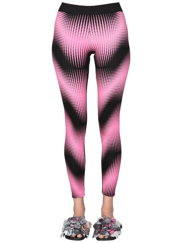 LEGGINGS WITH LOGO BAND - PACO RABANNE - BALAAN 1