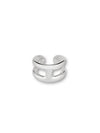 Small Osmose Ring Sterling Silver - HERMES - BALAAN 2