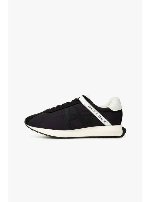 Men s Mesh Lining Platform Sneakers Black - ARMANI EXCHANGE - BALAAN 1